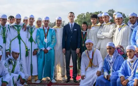 ولي العهد الأمير مولاي الحسن يترأس نهاية جائزة الحسن الثاني لفنون الفروسية التقليدية