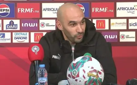 وليد الركراكي يثمن أداء العناصر الوطنية ويهنأهم بالفوز على زامبيا