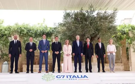 أشغال قمة مجموعة السبع بإطاليا تركّز على التوتر مع الصين