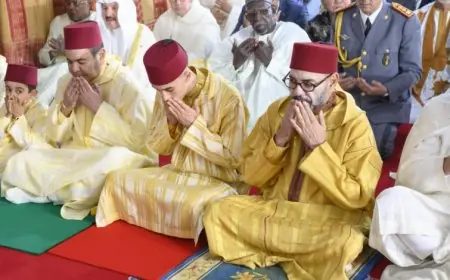 الملك محمد السادس سيؤدي صلاة العيد بمدينة تطوان