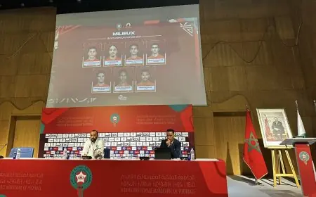 السكتيوي يعلن عن لائحة المنتخب الأولمبي في أولمبياد باريس 2024
