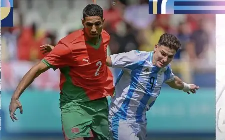 بعد استئناف المباراة .. المنتخب الأولمبي يهزم الأرجنتين في "أولمبياد باريس2024"