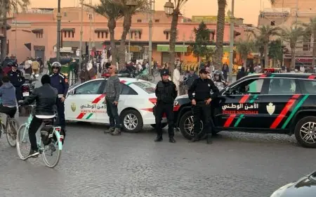 ايقاف عدد من الاشخاص خلال حملة أمنية كبيرة في مراكش
