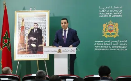 الندوة الصحفية الأسبوعية الخاصة بإجتماع  المجلس الحكومي (فيديو)