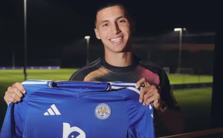 ليستر سيتي يعلن تعاقده مع الدولي المغربي بلال الخنوس