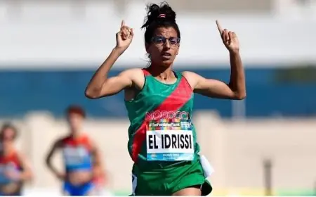 الألعاب البارالمبية.. فاطمة الإدريسي تحرز ميدالية فضية في سباق 1500 متر