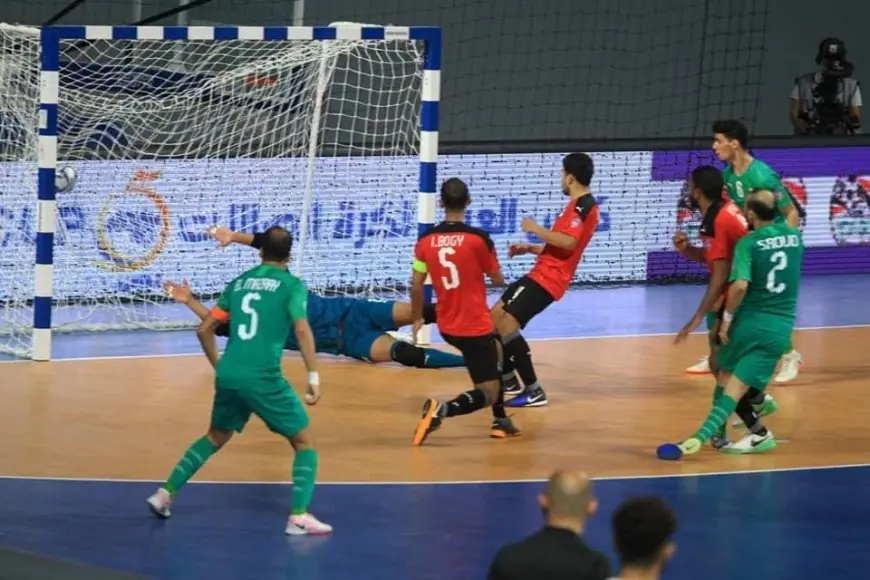 المنتخب المغربي لكرة القدم داخل القاعة يتوج بكأس العرب