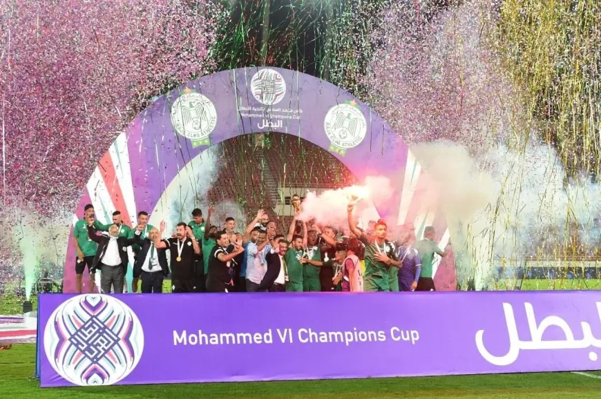 الملك محمد السادس يهنئ الرجاء على تتويجه بلقب البطولة العربية