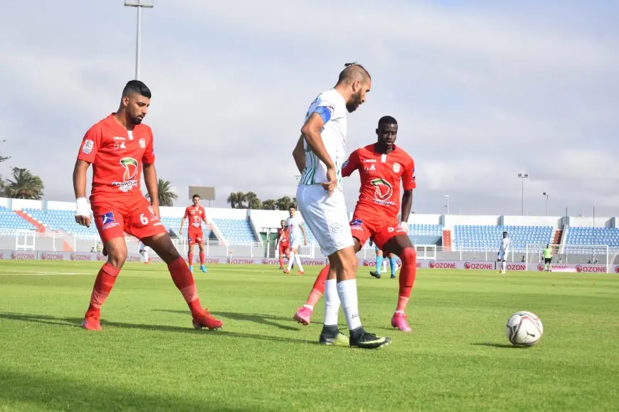 البطولة برو .. الدفاع الجديدي يهزم الحسنية والتعادل يحسم مباراة اتحاد طنجة وشباب المحمدية