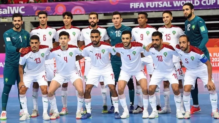 المنتخب الوطني لكرة القدم داخل القاعة يواجه نظيره البرازيلي وديا في العيون