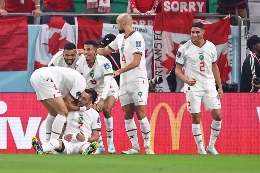 المنتخب المغربي يهزم كندا ويتأهل الى دور الثمن من المونديال متصدرًا لمجموعته