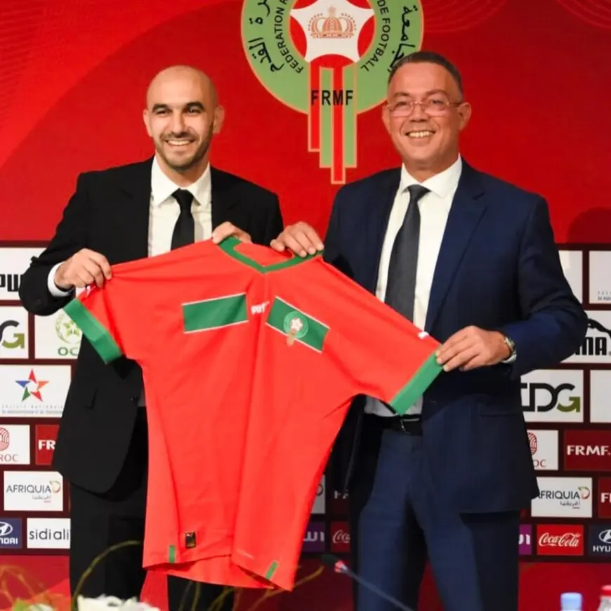 الركراكي يقود المنتخب المغربي في كأس العرب