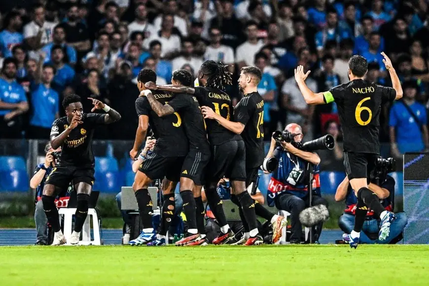 دوري أبطال أوروبا .. ريال مدريد يهزم نابولي