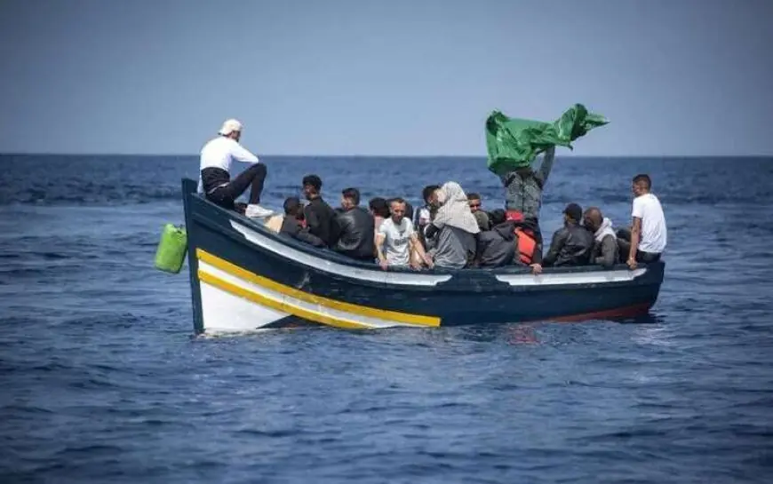 اعتراض قارب على متنه 58 مرشح للهجرة السرية نواحي العيون