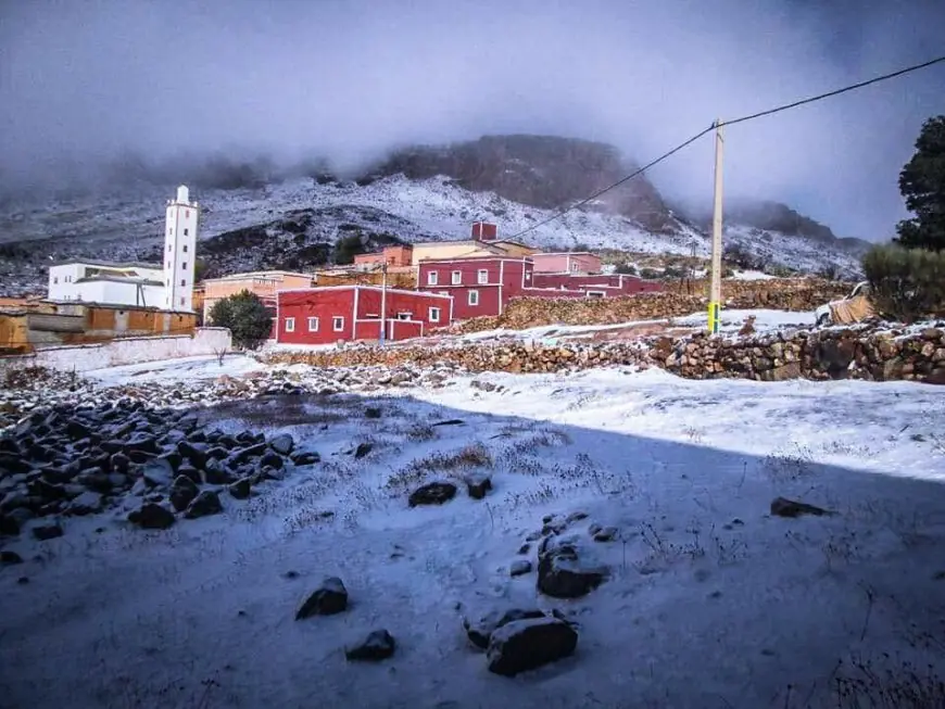 أمطار و ثلوج بعدد من مناطق المغرب ابتداء من الجمعة