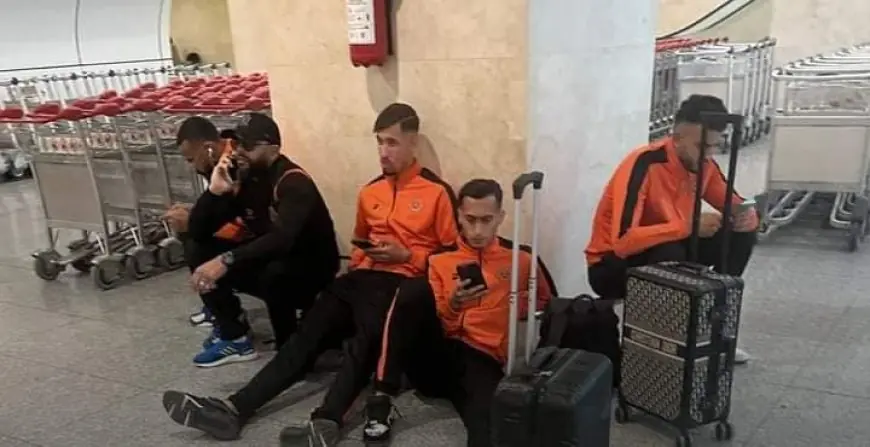 احتجاز السلطات الجزائرية لبعثة فريق نهضة بركان بمطار الهواري بومدين