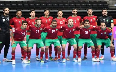 هشام دكيك يعلن عن لائحة اللاعبين النهائية المشاركة في كأس العالم للقاعة