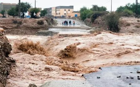 توقيف الدراسة ببعض المناطق الجنوبية بعد تحذيرات الأرصاد الجوية