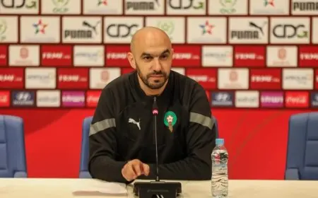 الركراكي يؤكد صعوبة مباراة ليسوتو