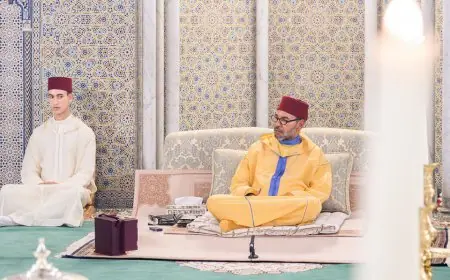 الملك محمد السادس يترأس حفلا دينيا بالرباط إحياء لليلة المولد النبوي الشريف