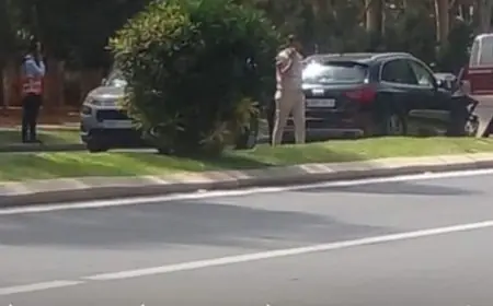 سيارة فوزي لقجع تتعرض لحادث سير بالرباط ومصدر مقرب منه "لقجع بخير"