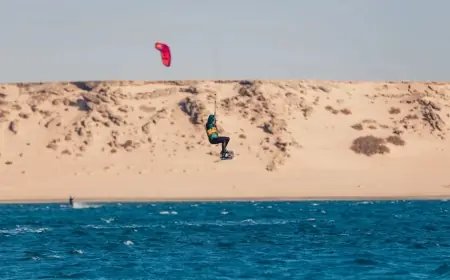 الداخلة تستعد لاستضافة كأس العالم للكايتسورف والوينغ فويل 2024