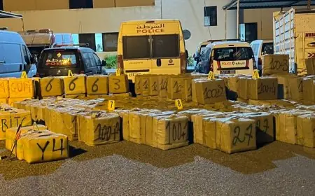 إحباط محاولة لتهريب أزيد من 8 أطنان من المخدرات بآسفي