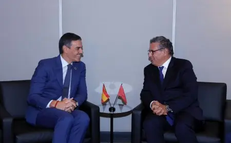 أخنوش يتباحث بنيويورك مع رئيس الحكومة الإسبانية