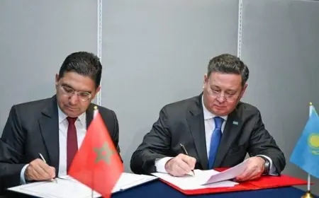 توقيع اتفاقية للإعفاء من التأشيرة بين المغرب و كازاخستان