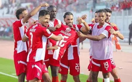 البطولة الإحترافية.. الوداد الرياضي يهزم الدفاع الحسني الجديدي