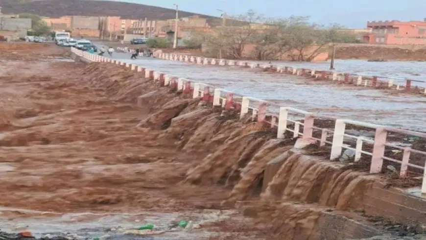 وزارة الداخلية تدعو المواطنين إلى اخد الحيطة والحذر بسبب الأمطار الغزيرة