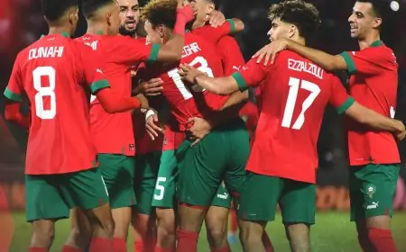 أسود الأطلس يواصلون التألق بتسجيل رباعية في شباك إفريقيا الوسطى