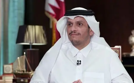قطر تناقش جهود الوساطة لإنهاء الحرب على غزة مع وزير الخارجية الأميركي