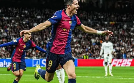 برشلونة يقسو على ريال مدريد في "كلاسيكو الأرض"