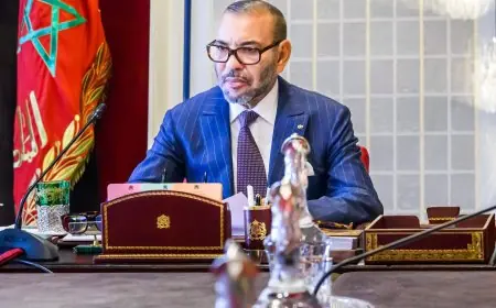 الملك محمد السادس يبعث برقية تعزية ومواساة إلى ملك وملكة إسبانيا بعد فيضانات منطقة بلنسية