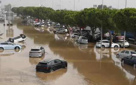 حالة وفاة واحدة و25 مفقود من الجالية المغربية إثر فيضانات فالنسيا