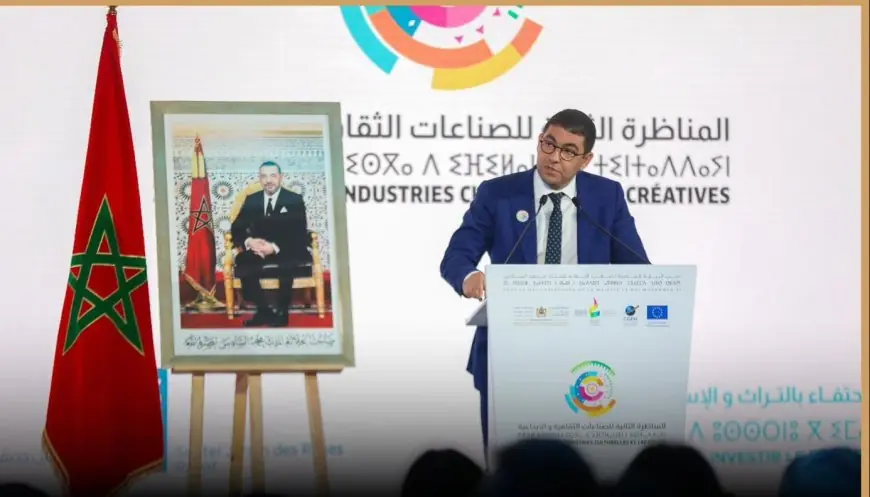 بنسعيد يدعو لتعزيز الصناعات الثقافية والإبداعية بالمغرب