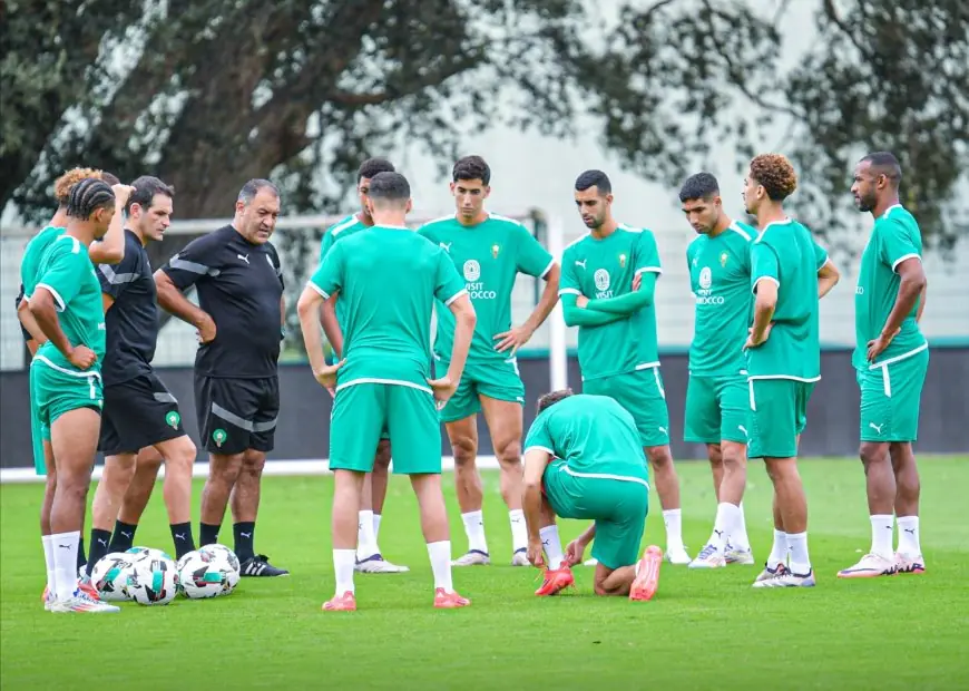 تشكيلة أسود الأطلس لمواجهة منتخب إفريقيا الوسطى