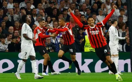 "اسي ميلان" يهزم ريال مدريد في في دوري أبطال أوروبا