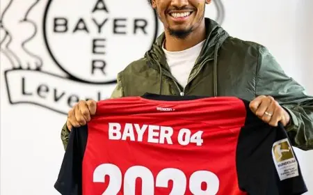 باير ليفركوزن يمدد عقد أمين عدلي حتى 2028