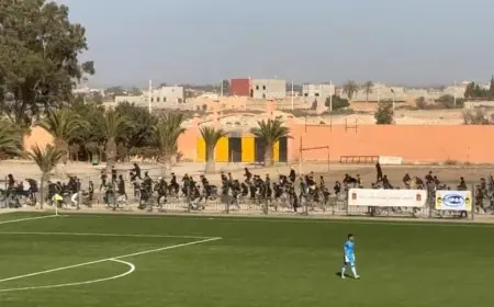 ايقاف 21 شخص بعد أعمال الشغب خلال مباراة شباب هوارة و أمل تيزنيت