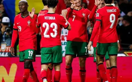 رونالدو يقود البرتغال للتأهل إلى دور 8 في دوري الأمم الأوروبية