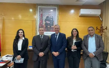 والي جهة بني ملال خنيفرة يستقبل رئيس المجلس الجهوي للسياحة