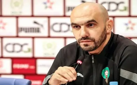 الركراكي يشيد بأداء الأسود أمام ليسوتو
