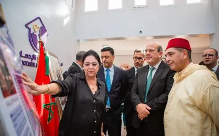 كاتب الدولة في الإدماج الاجتماعي ووالي جهة سوس ماسة يقومان بزيارة تفقدية لمؤسسات الرعاية الاجتماعية