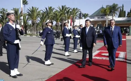الرئيس الصيني يغادر المغرب بعد زيارة قصيرة للمملكة