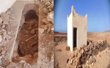 باحثين عن الكنوز ينبشون في القبور نواحي سيدي افني