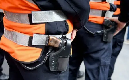 مفتش شرطة بتيزنيت يستخدم سلاحه الوظيفي لتوقيف شخص هدد الأمن العام بالسلاح أبيض