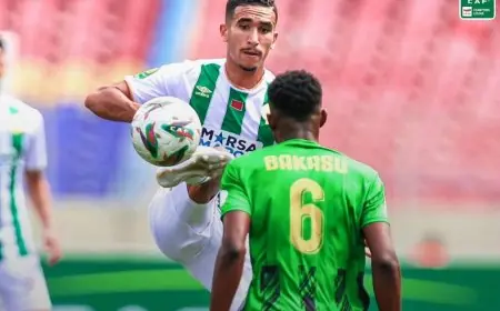 دوري ابطال افريقيا.. الرجاء الرياضي يتعادل مع مانيما