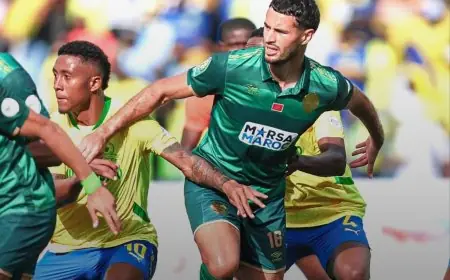 دوري أبطال افريقيا .. الرجاء الرياضي ينهزم أمام ماميلودي صن داونز